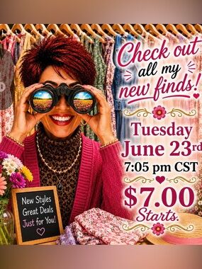 New Inventory, amazing dresses, tops, skirts and more. Sizes XS to 3XL